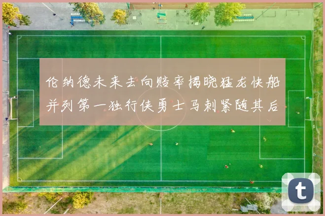 伦纳德未来去向赔率揭晓猛龙快船并列第一独行侠勇士马刺紧随其后